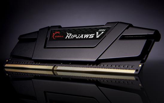  Single Channel: 16GB (1x16GB) DDR4 3200MHz CL16 Ripjaws V - Desktop Memory  